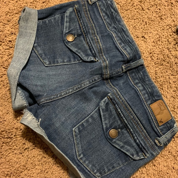 American Eagle Denim Shorts “Shortie” - Picture 1 of 2